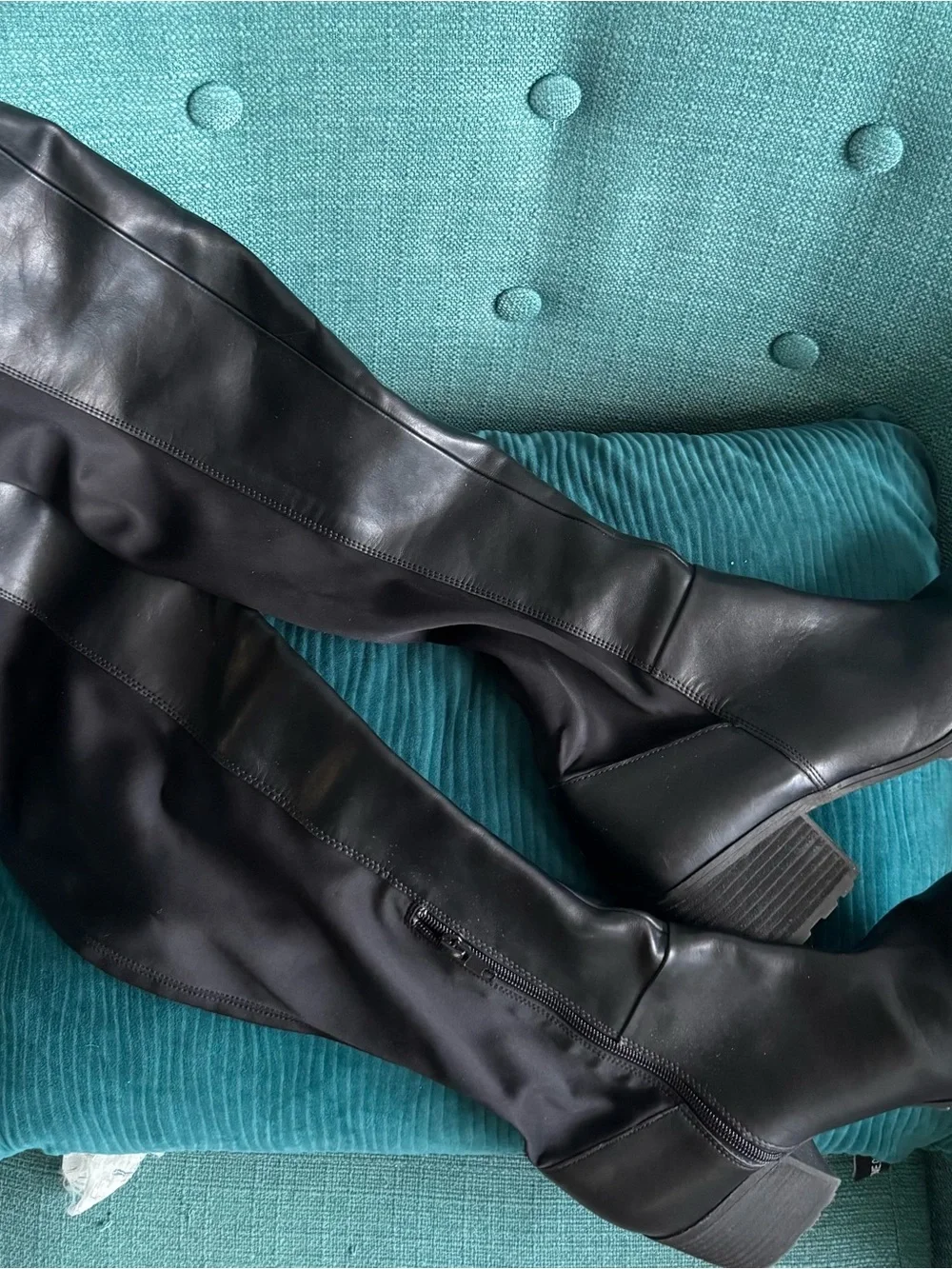 Charles David Black Over-the-Knee Boots